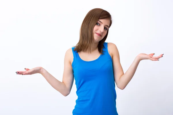 Portrait of a beautiful woman — Stock Photo, Image