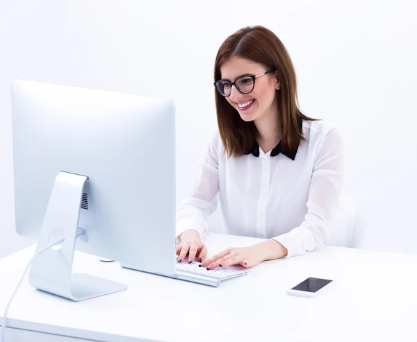 Portrait of a beautiful woman — Stock Photo, Image