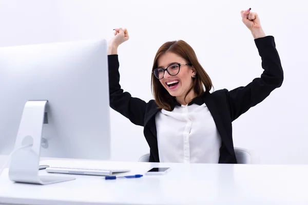 Portrait of a beautiful woman — Stock Photo, Image