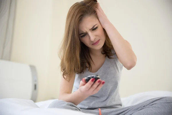 Beautiful young woman isolated — Stock Photo, Image