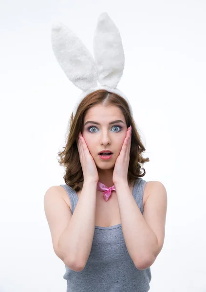 Retrato de una mujer hermosa — Foto de Stock