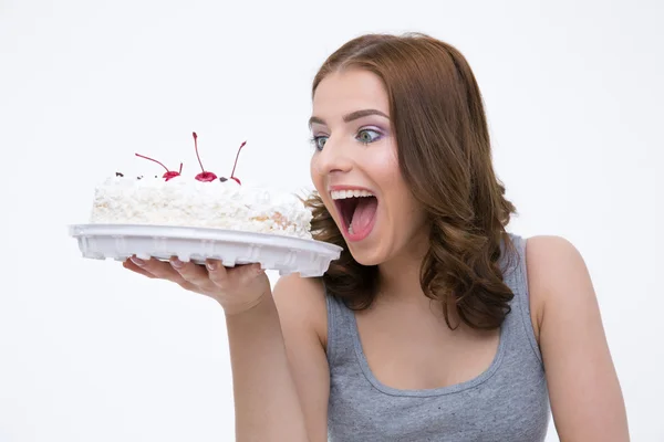 Portrait of a beautiful woman — Stock Photo, Image