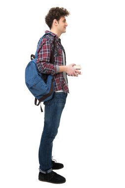 Yakışıklı genç adam.