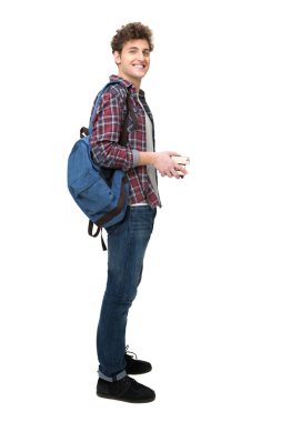 Yakışıklı genç adam.