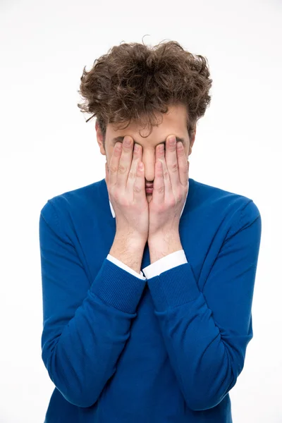 Schöner junger Mann — Stockfoto