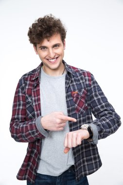 Yakışıklı genç adam.