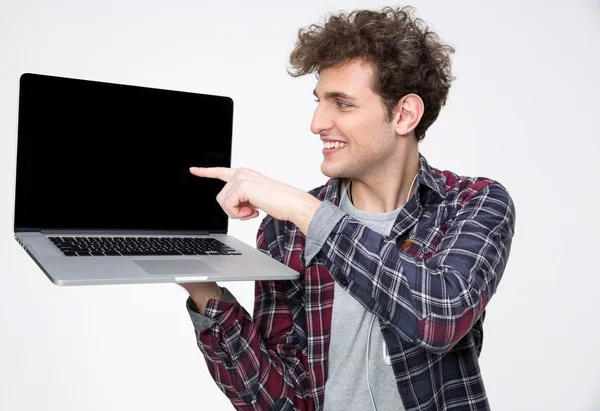 Schöner junger Mann — Stockfoto