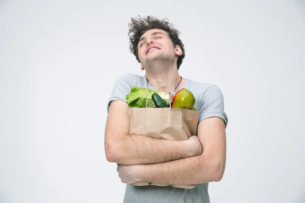 Schöner junger Mann — Stockfoto