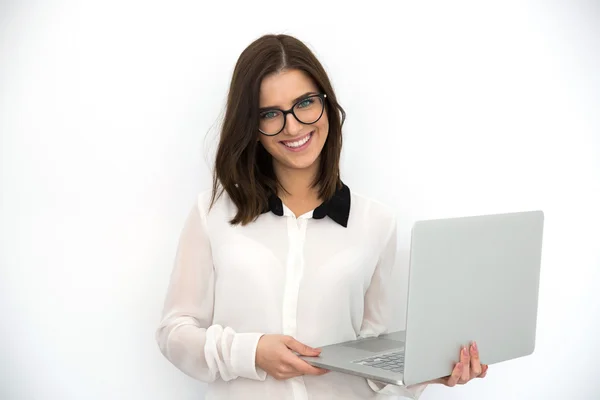 Young beautiful businesswoman — Stock Photo, Image