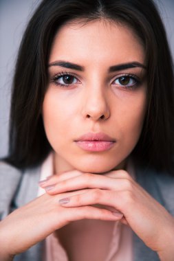 güzel bir kadın portresi portre