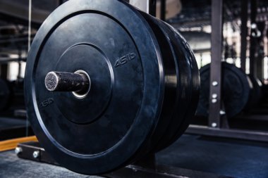 Portre resmi fitness ekipmanları 