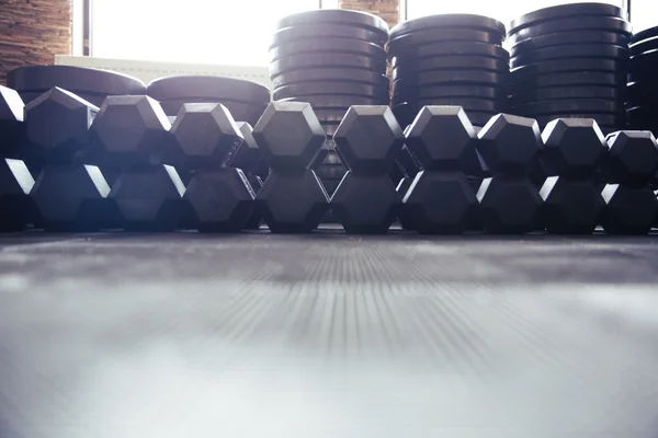 Imagem de perto de um equipamento de fitness — Fotografia de Stock