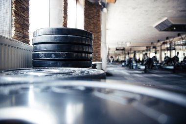 Portre resmi fitness ekipmanları