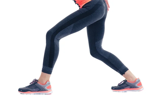 Closeup image of female fitness legs — Stock Photo, Image
