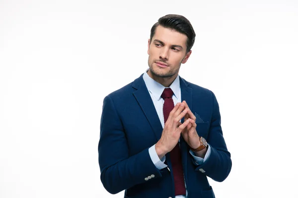 Pensive businessman looking away — Stock Photo, Image