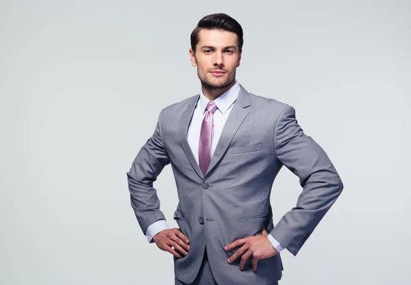 Portrait of a handsome serious businessman — Stock Photo, Image