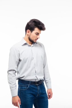 dalgın, genç bir adam portresi