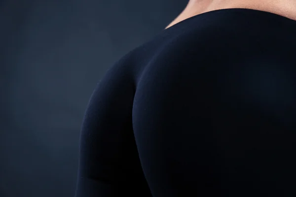 Closeup portrait of a fitness female buttocks — Stok fotoğraf