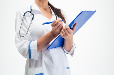 Pano içinde doktor yazılı notları