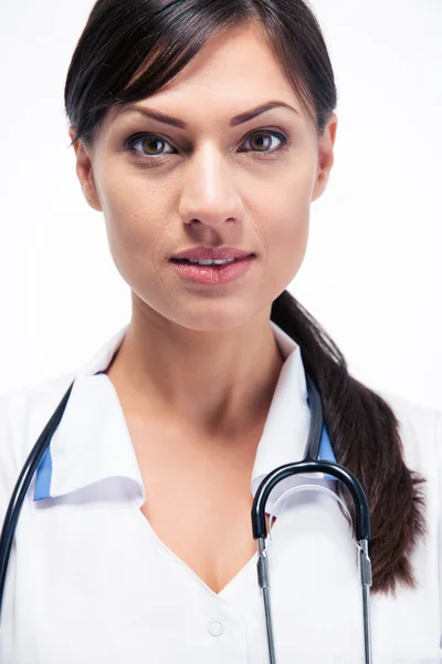 Retrato de close-up de médico feminino — Fotografia de Stock