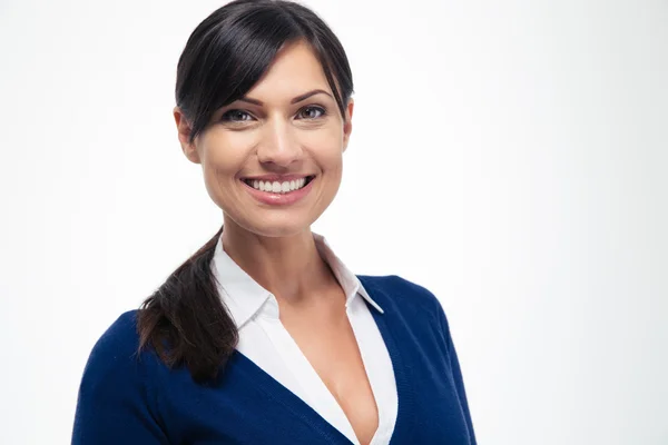 Portret van een Glimlachende zakenvrouw — Stockfoto