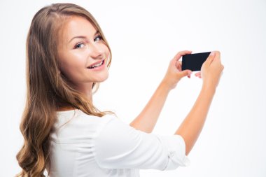 Kadın yapım resmi smarptone için 