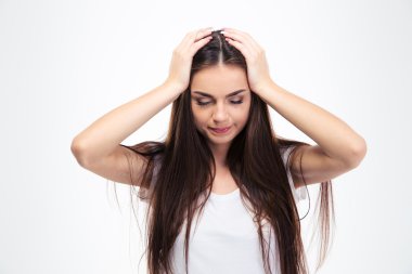 Baş Ağrısı Olan Kadın