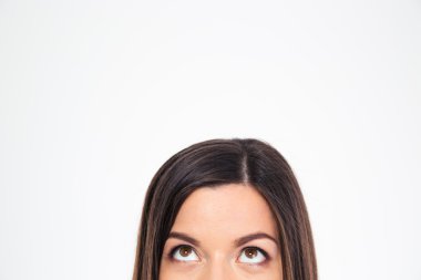 Resim ararken bir kadının kırpılmış 