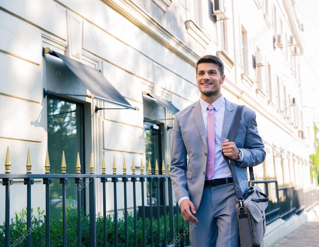 Portrait of a happy businessman