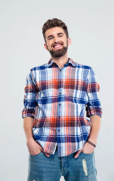 Portrait of a smiling young man — Stock Photo, Image