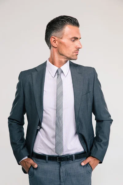 Confident businessman looking away — Stock Photo, Image
