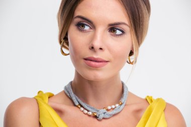 Bir kadın manken Güzellik Portresi