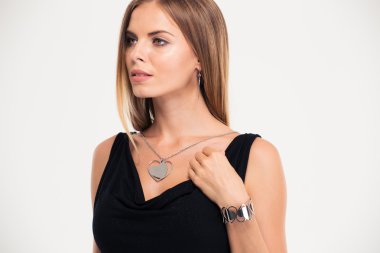 Büyüleyici kadın manken portresi