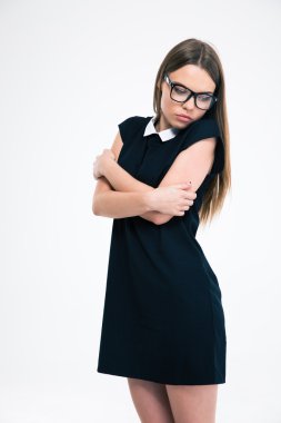 oldukça genç bir kızın portresi