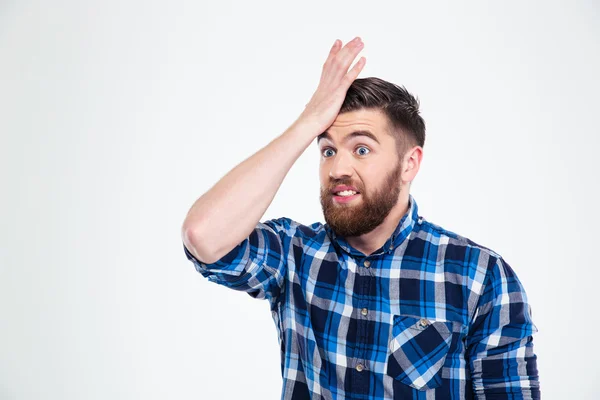 Portrait of a stressed man — Stock Photo, Image