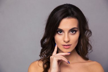 Çekici bir kadın Güzellik Portresi