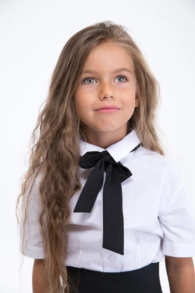 Retrato de uma menina da escola — Fotografia de Stock
