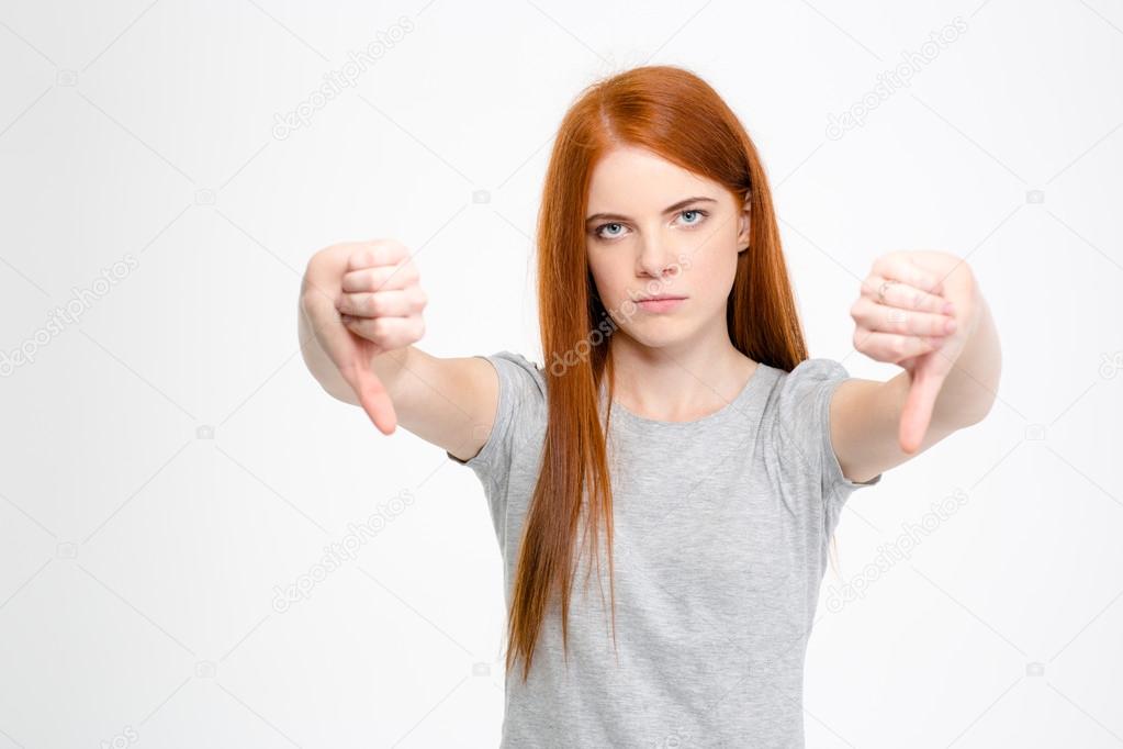 red head thumbs Red head thumbs