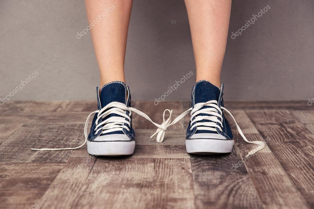 human being sneakers