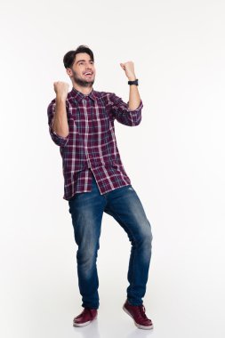 Casual adam başarısını kutluyor 