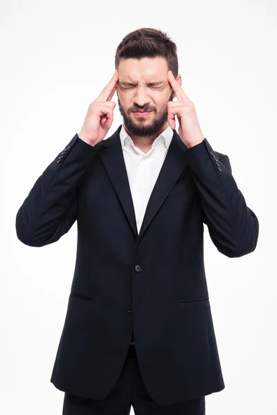 Businessman thinking about something — Stock Photo, Image