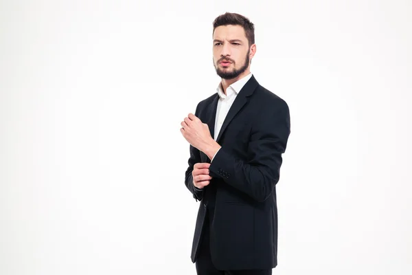 Portrait of a pensive man — Stock Photo, Image