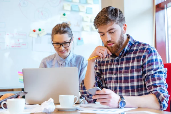 People working in office — Stock Photo, Image