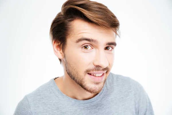 Cheerful man looking at camera — Stock Photo, Image