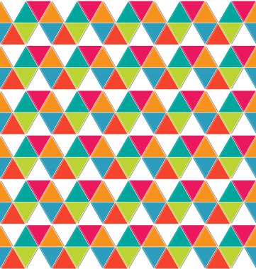 Modern üçgen origami geometrik işaret ile sorunsuz arka plan