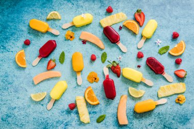 buzlu şeker arka plan kayrak üzerine