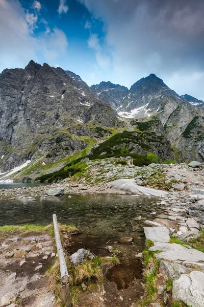 波兰最高峰 Rysy — 图库照片