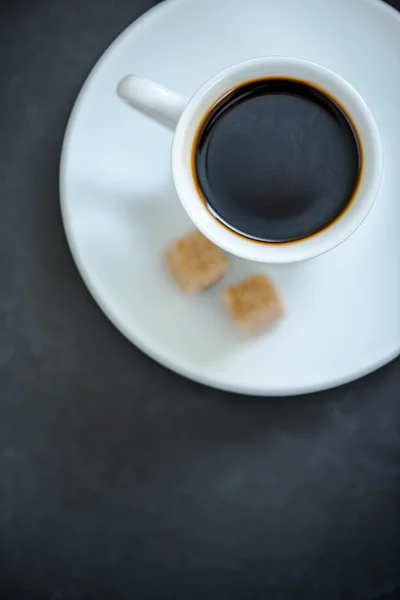 Café plano fondo — Foto de Stock