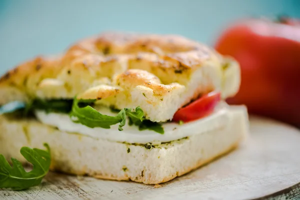 Sándwich fresco saludable — Foto de Stock