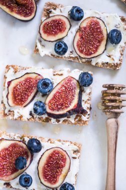 Sonbahar meyve incir ve yaban mersini